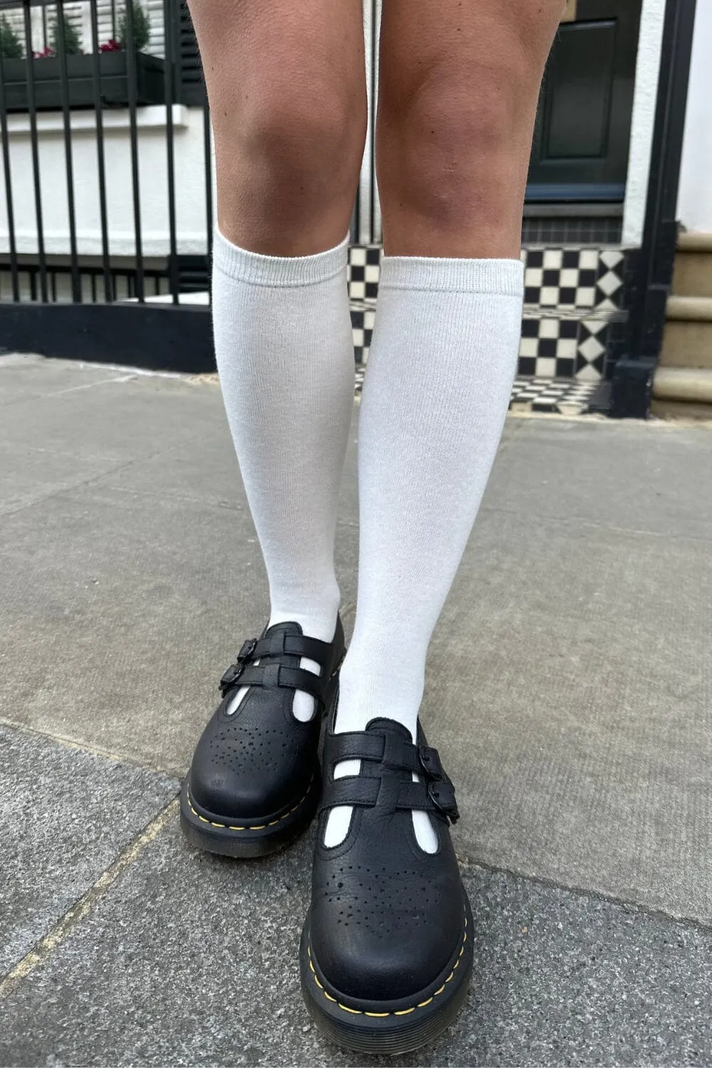 White Knee Socks sold by Brandy Melville product image thumbnail 3