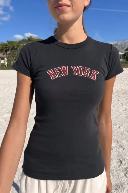 Hailie New York Top sold by Brandy Melville