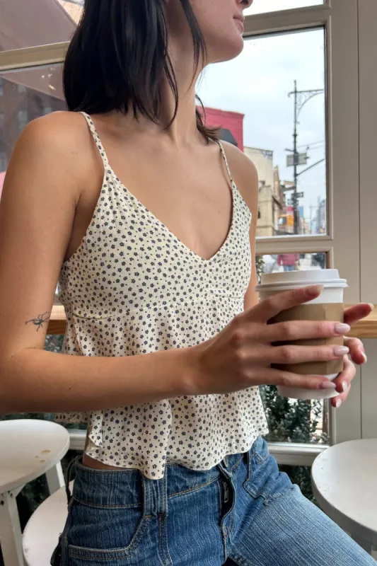 Tiffany Floral Tank sold by Brandy Melville