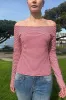 Bonnie Striped Top sold by Brandy Melville