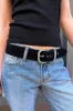 Suede Buckle Belt sold by Brandy Melville