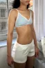Lace Heart Eyelet Bra sold by Brandy Melville