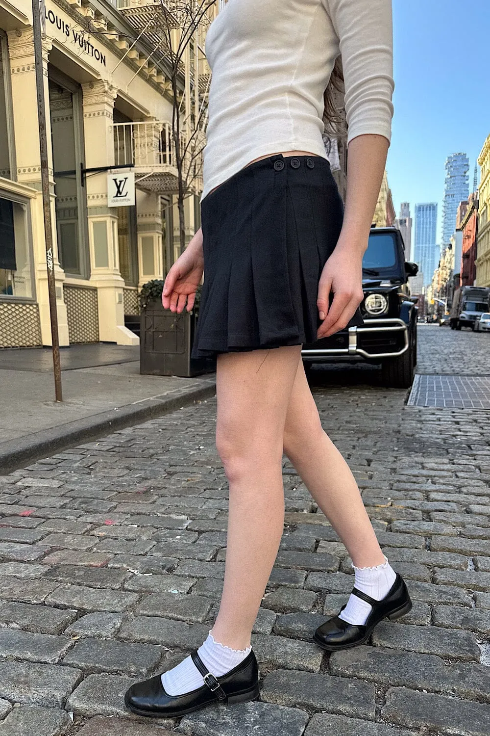 Dana Skirt sold by Brandy Melville product image thumbnail 4