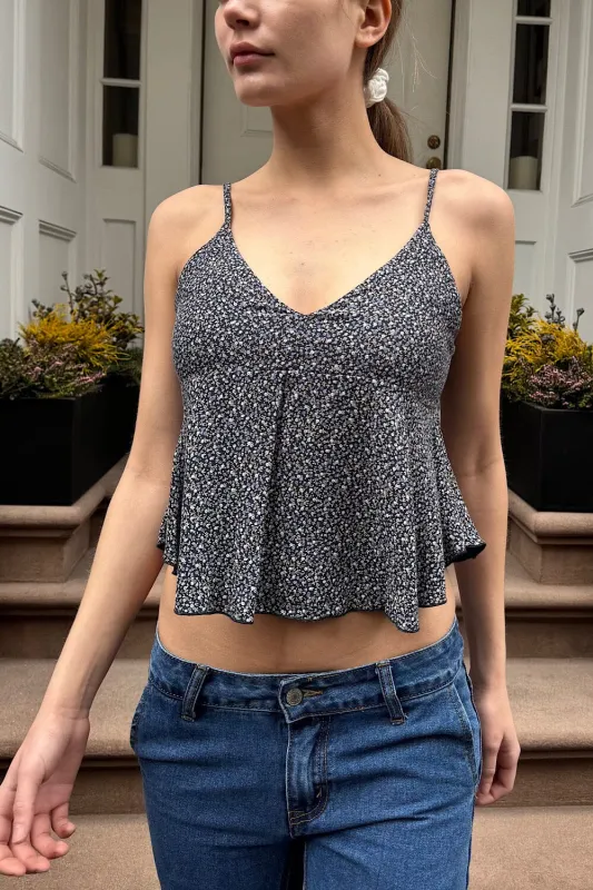 Tiffany Floral Tank sold by Brandy Melville
