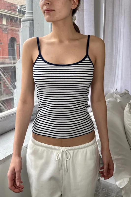 Skylar Stripe Tank sold by Brandy Melville