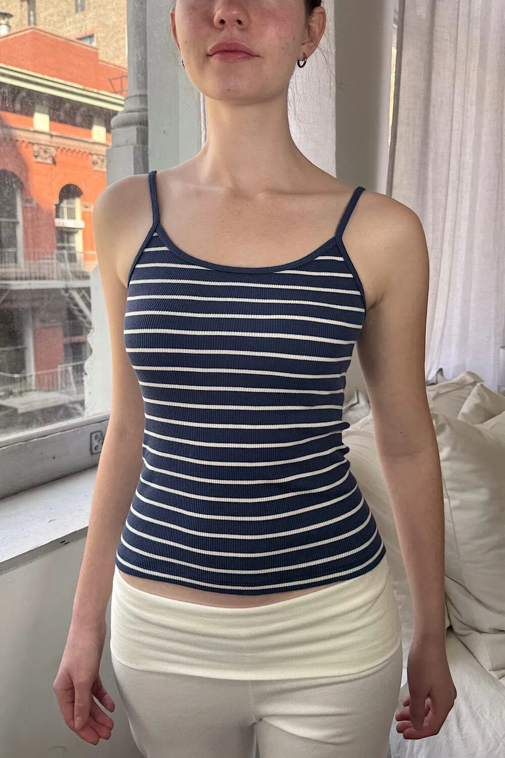 Skylar Striped Tank sold by Brandy Melville