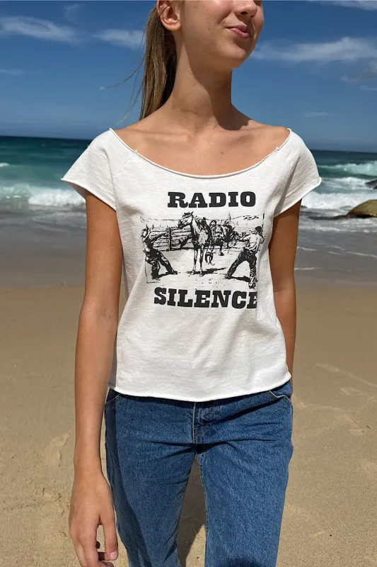 Bonnie Radio Silence Top sold by Brandy Melville
