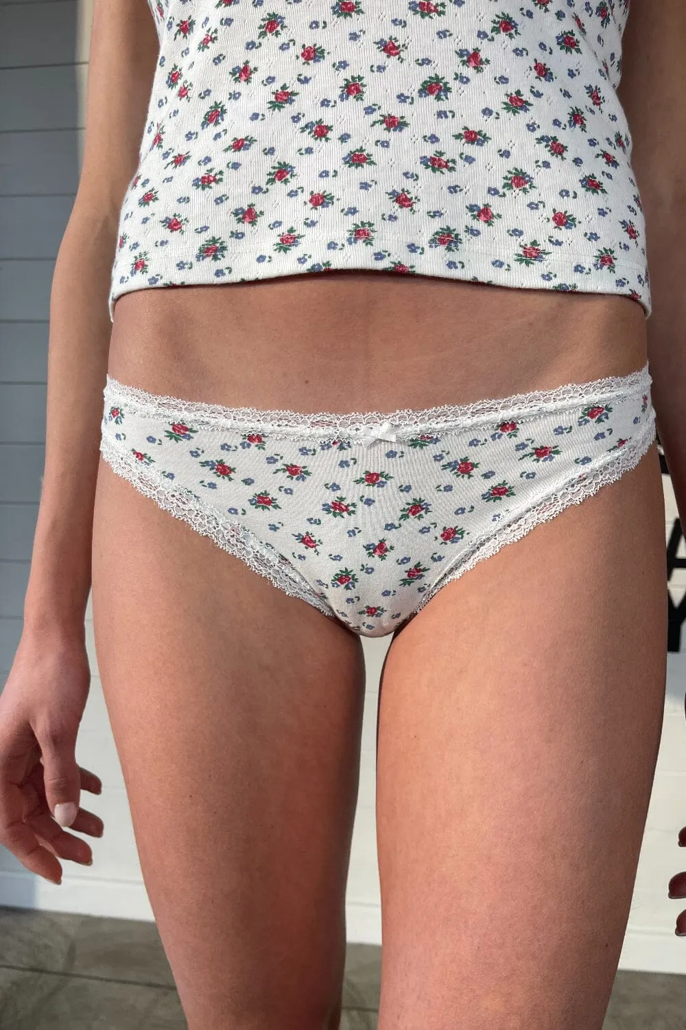 Floral Lace Underwear sold by Brandy Melville