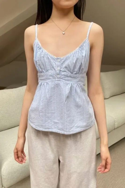 Tiffany Striped Tank sold by Brandy Melville