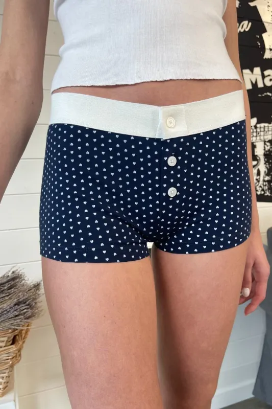 Boy Short Heart Underwear sold by Brandy Melville