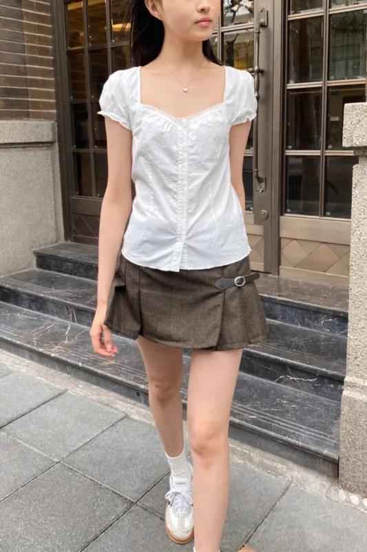 Odette Lace Top sold by Brandy Melville