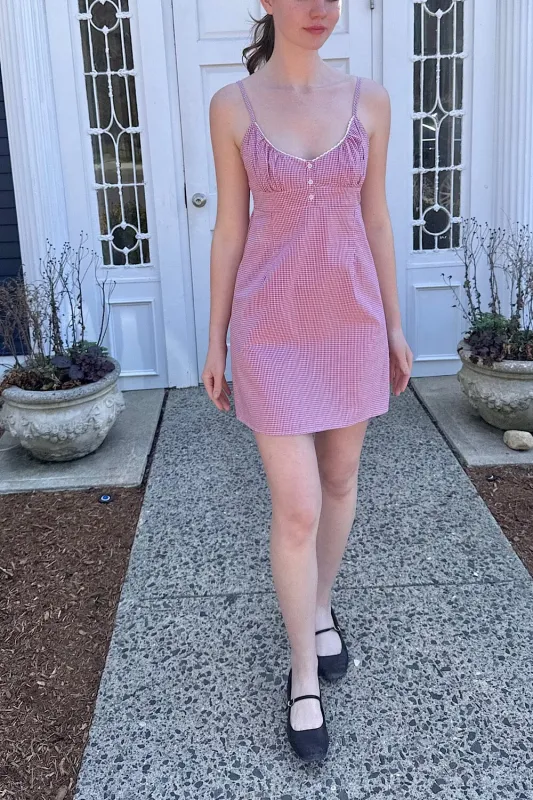 Arianna Plaid Dress sold by Brandy Melville