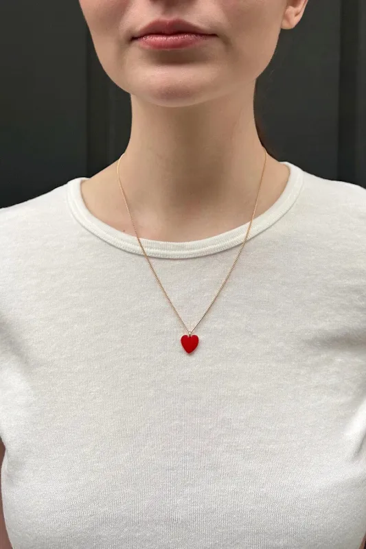 Heart Necklaces sold by Brandy Melville