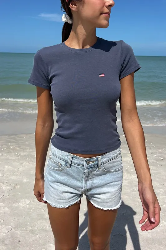 Loreen American Flag Top sold by Brandy Melville