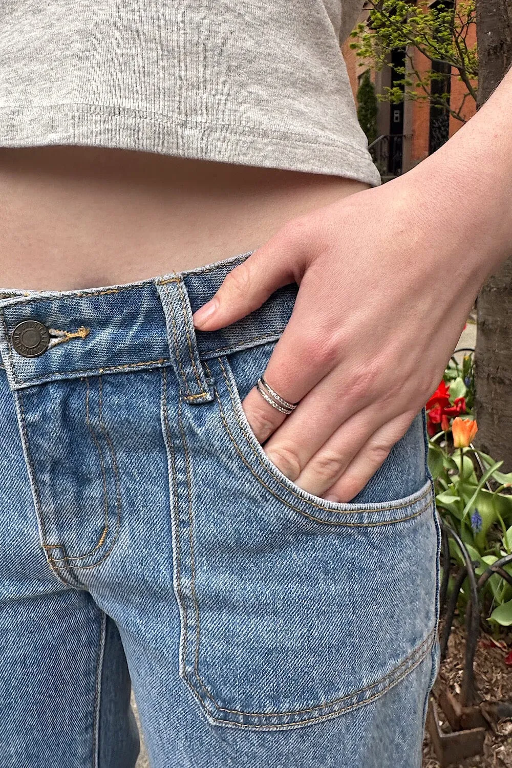 Mini Rhinestone Ring sold by Brandy Melville product image thumbnail 2