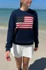 Nico American Flag Sweater sold by Brandy Melville
