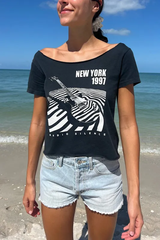 Robyn Radio Silence New York Top made by Brandy Melville