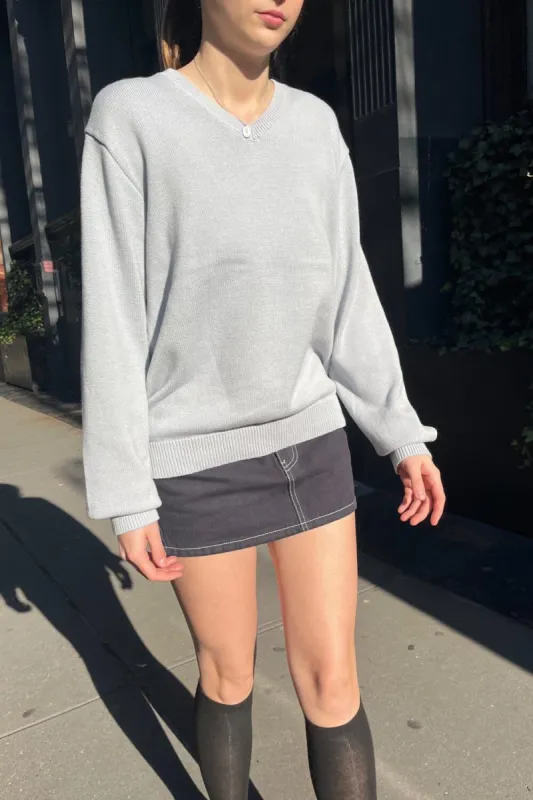 Agnes V-Neck Sweater sold by Brandy Melville