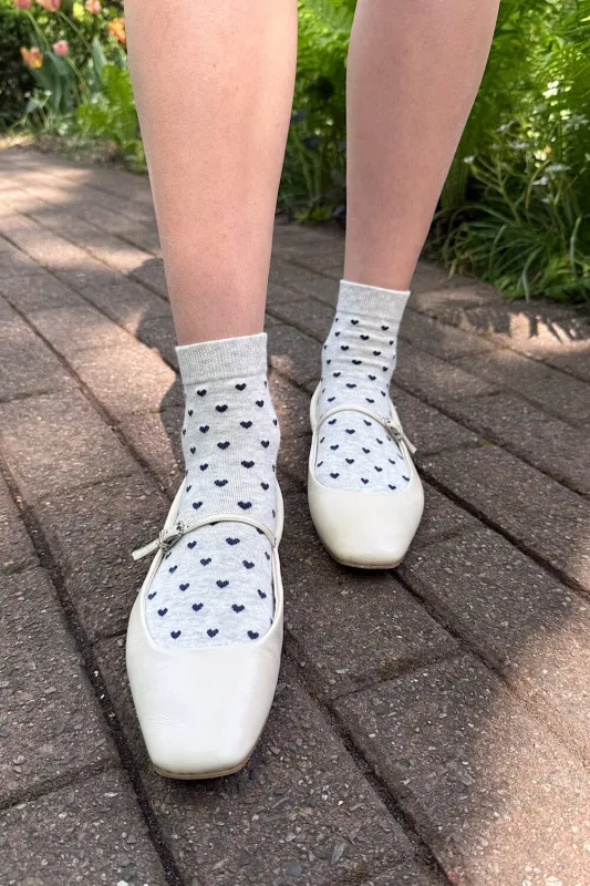 Heart Socks sold by Brandy Melville