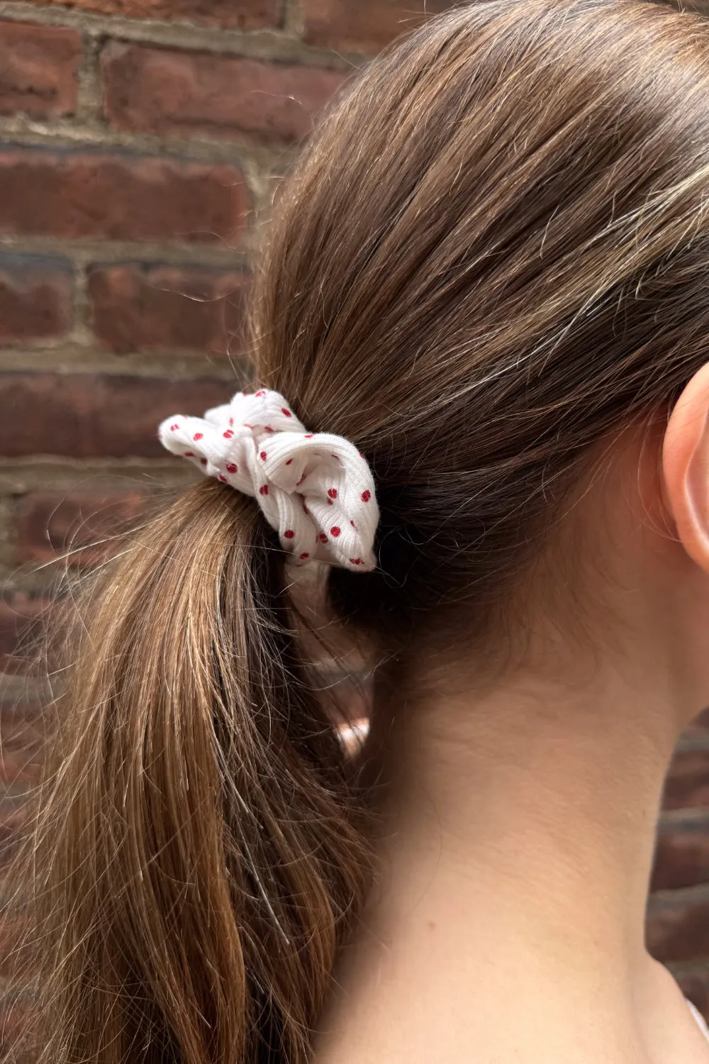 Polka Dots Scrunchie sold by Brandy Melville