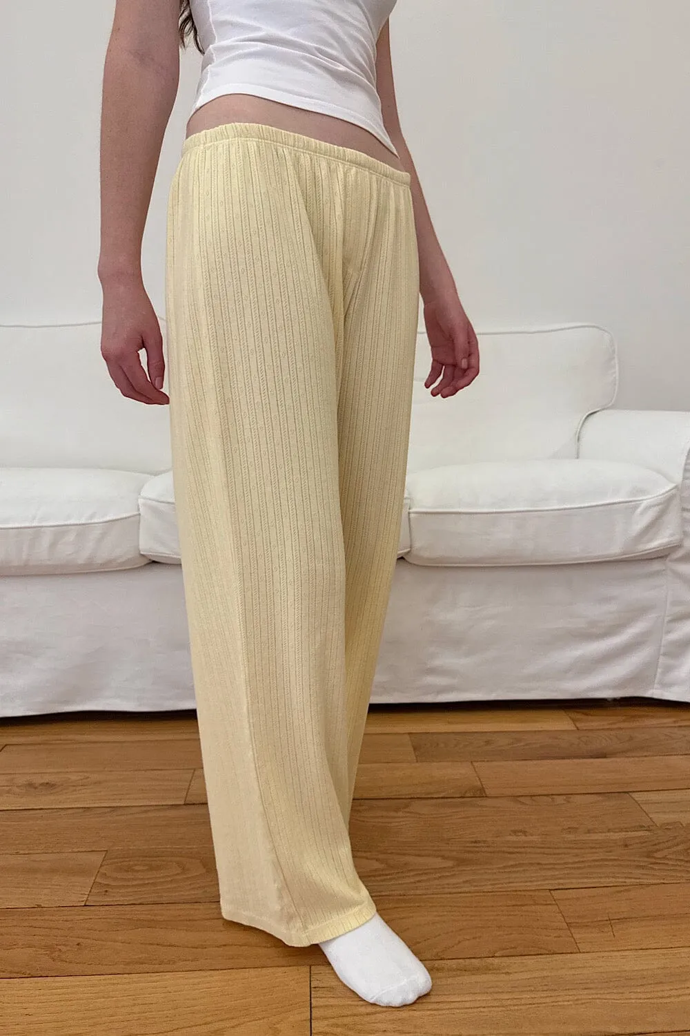 Keira Eyelet Sweatpants sold by Brandy Melville product image thumbnail 2