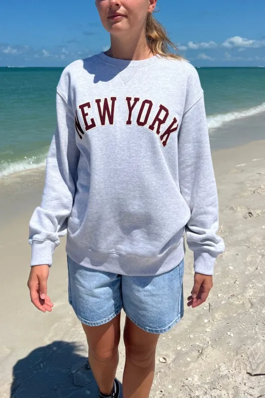 Erica New York Sweatshirt sold by Brandy Melville
