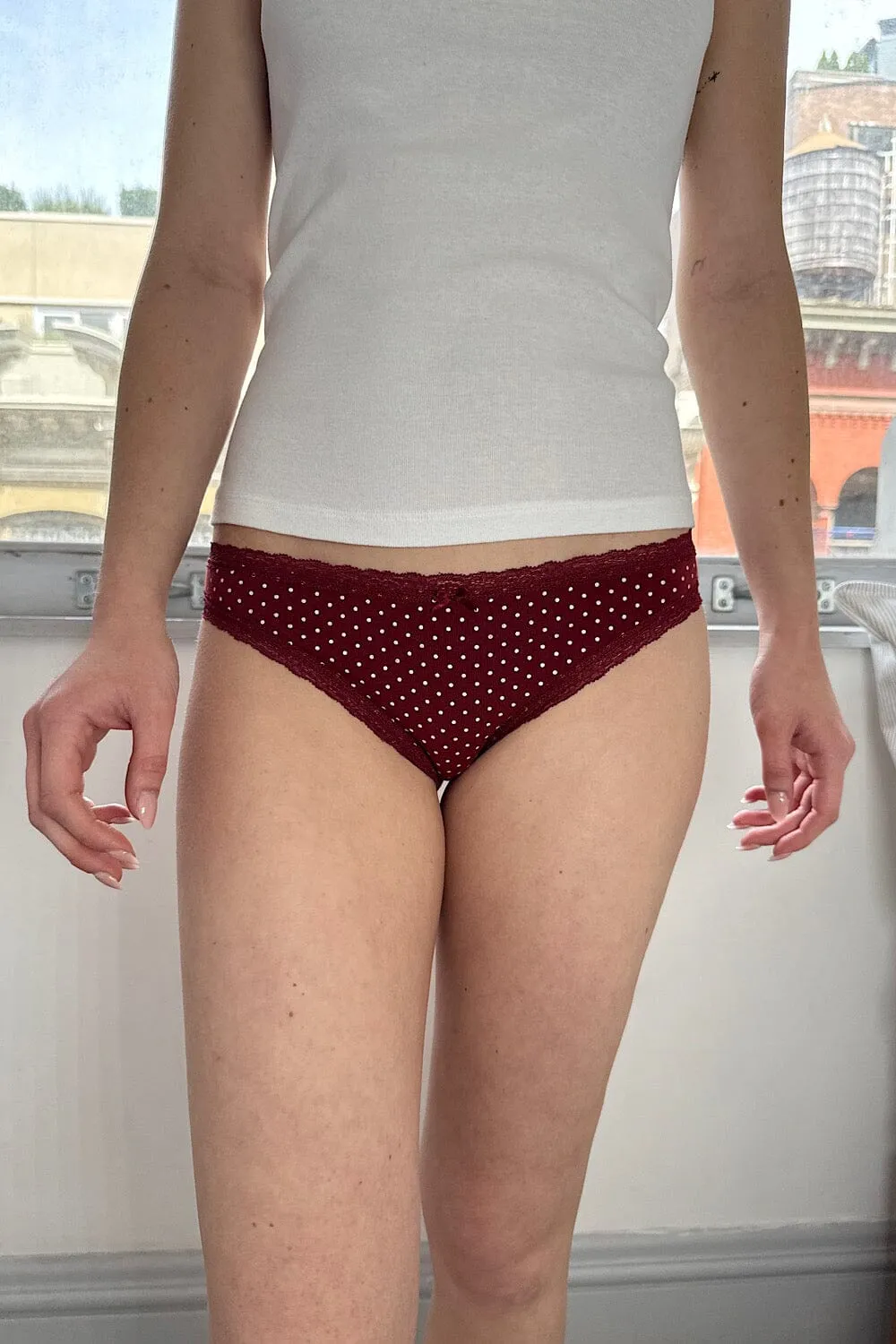 Polka Dot Underwear sold by Brandy Melville