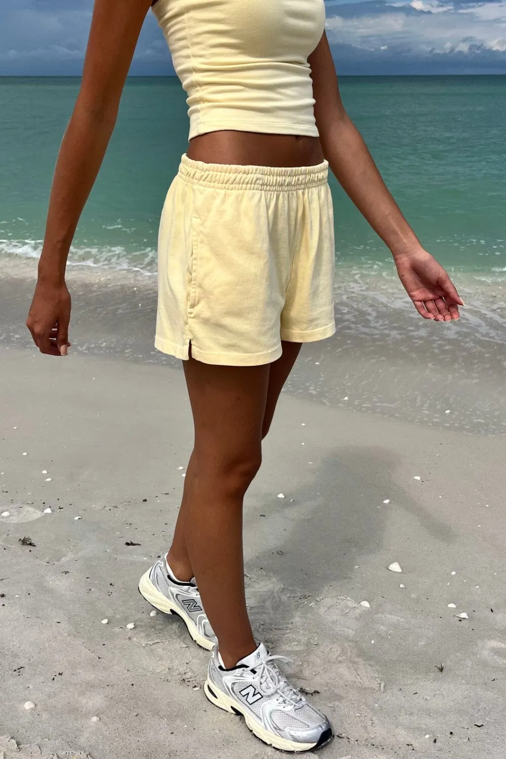 Rosa Sweatshorts sold by Brandy Melville product image thumbnail 3