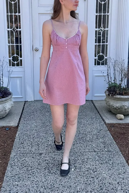 Arianna Plaid Dress sold by Brandy Melville