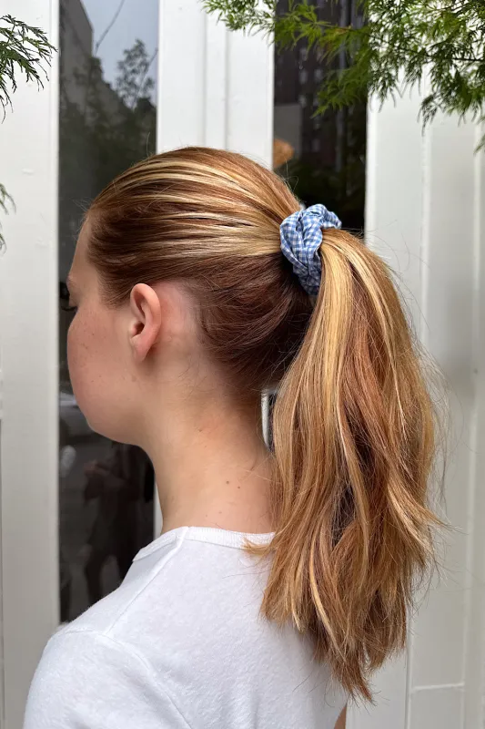 Plaid Scrunchie sold by Brandy Melville