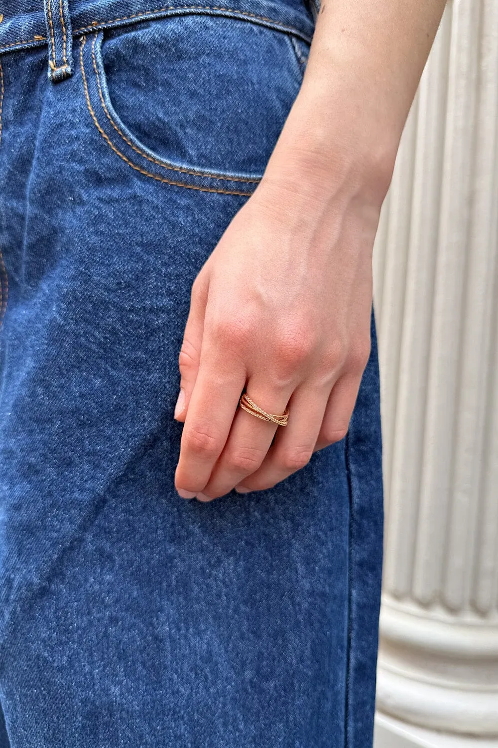 Intertwined Rings sold by Brandy Melville product image thumbnail 3