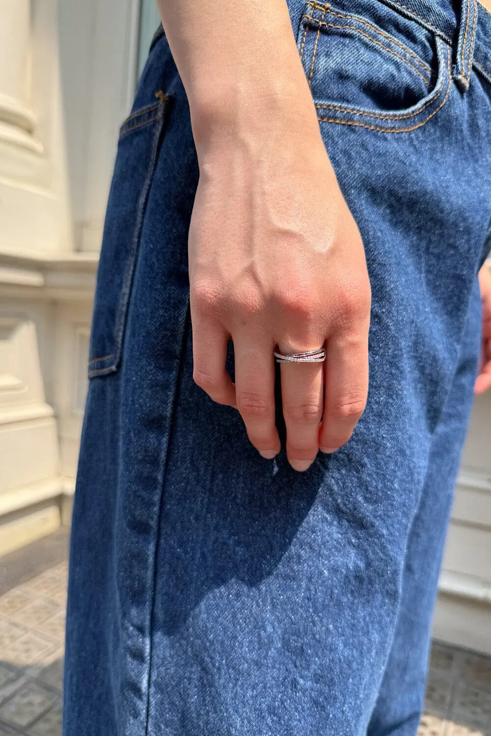 Intertwined Rings sold by Brandy Melville product image thumbnail 5