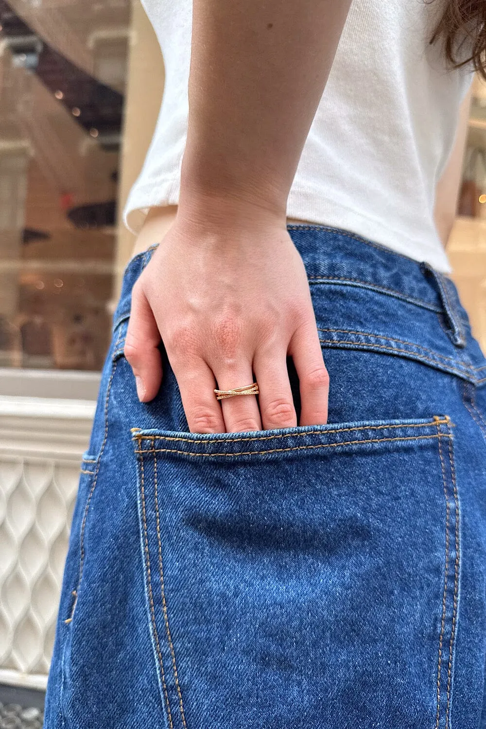 Intertwined Rings sold by Brandy Melville product image thumbnail 2
