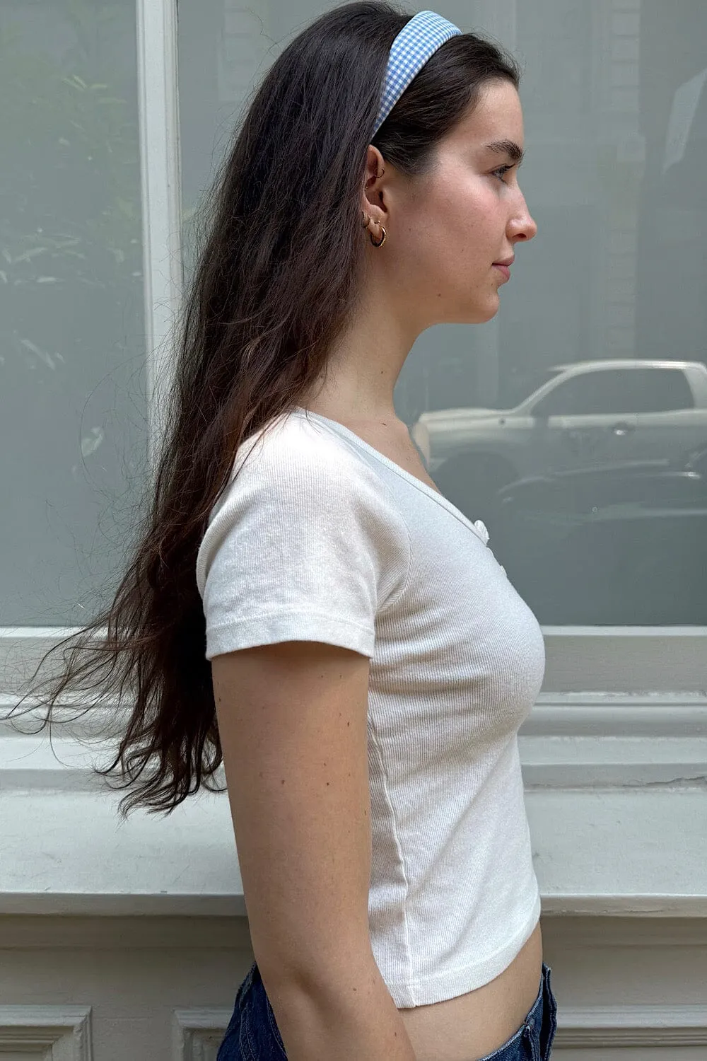 Plaid Headband sold by Brandy Melville product image thumbnail 3