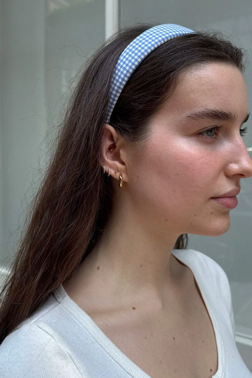 Plaid Headband sold by Brandy Melville product image thumbnail 2