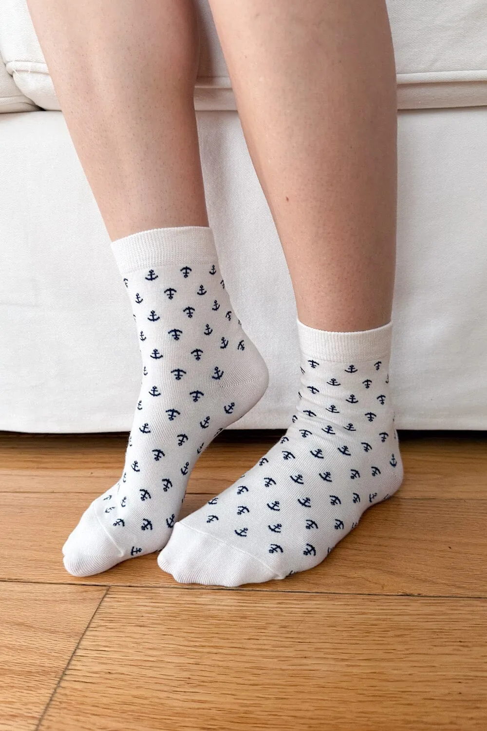 Anchor Socks sold by Brandy Melville product image thumbnail 2