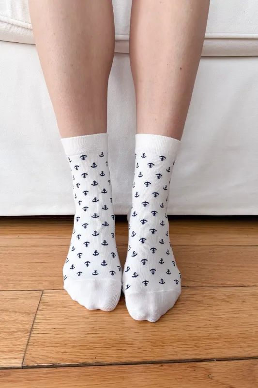 Anchor Socks made by Brandy Melville
