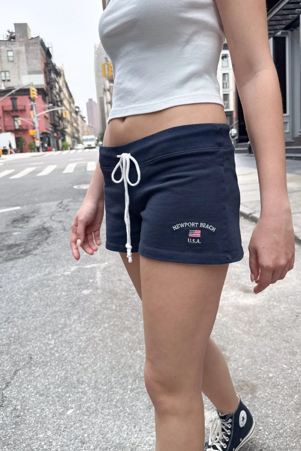 Rainey Newport Beach USA Shorts sold by Brandy Melville product image thumbnail 4