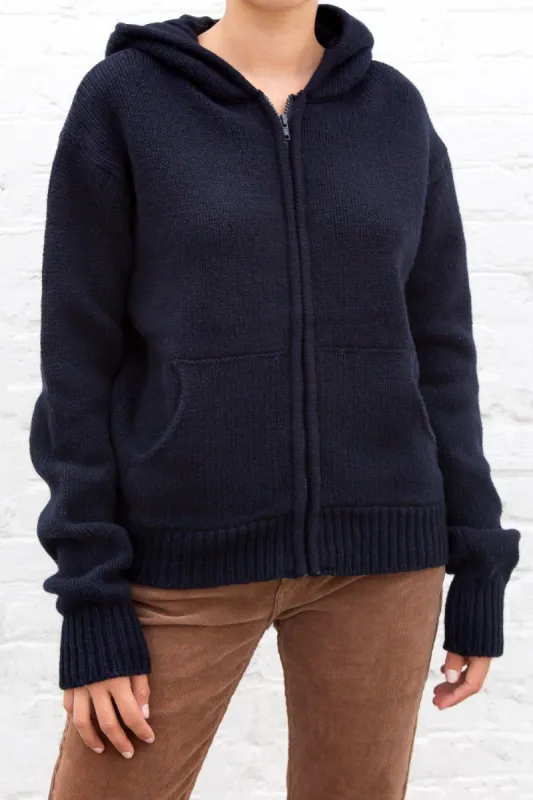 Addie Wool Hoodie sold by Brandy Melville
