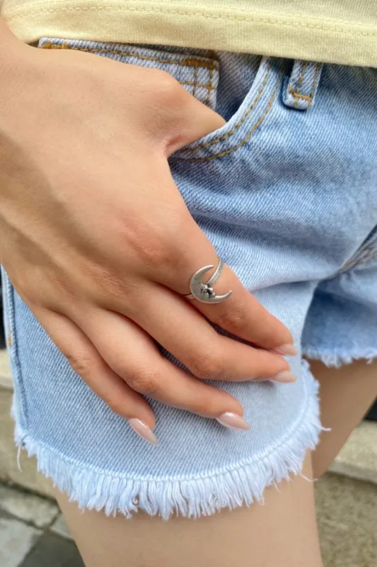 Moon Ring sold by Brandy Melville