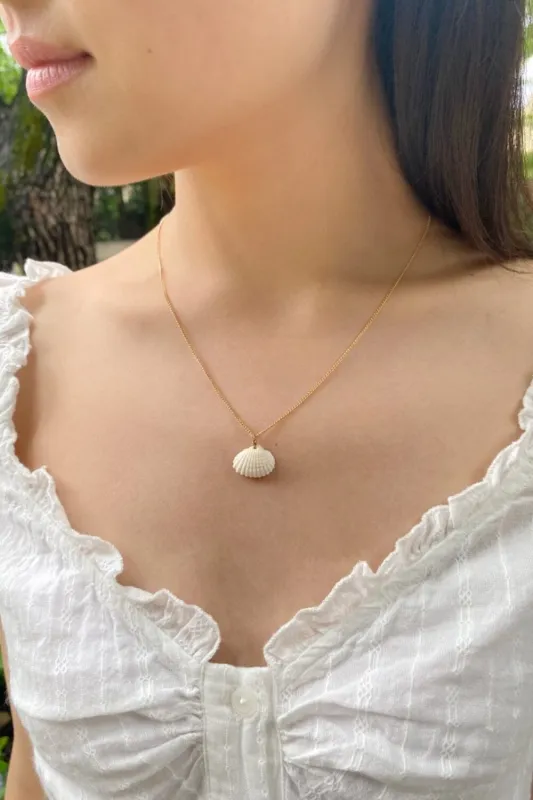 Seashell Necklace sold by Brandy Melville