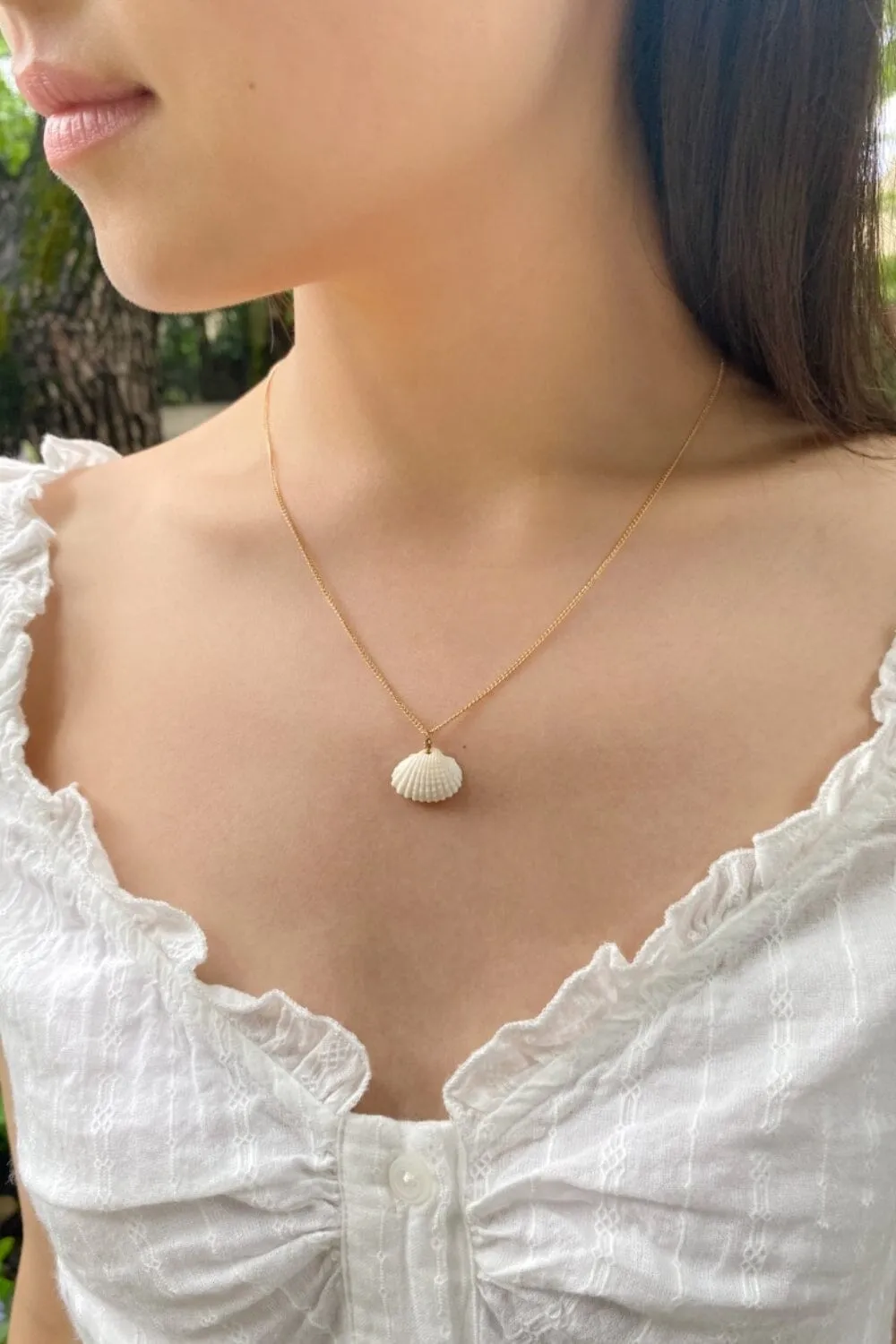 Seashell Necklace sold by Brandy Melville