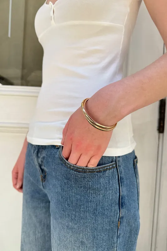 Double Interlaced Bracelet sold by Brandy Melville