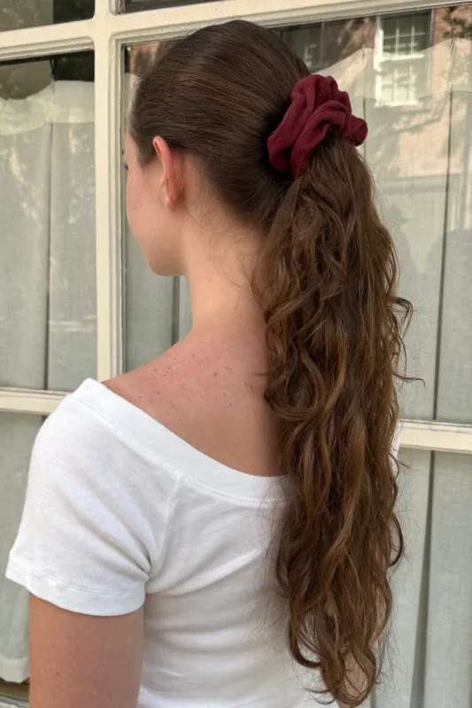 Eyelet Scrunchie sold by Brandy Melville