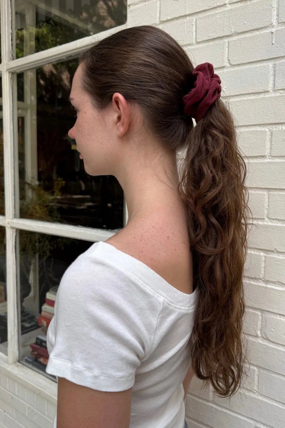 Lines Scrunchie sold by Brandy Melville product image thumbnail 2