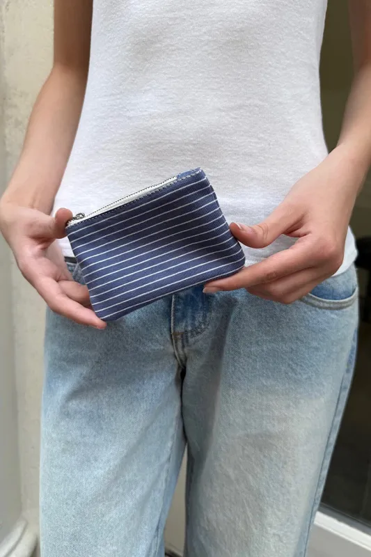 Striped Coin Purse sold by Brandy Melville