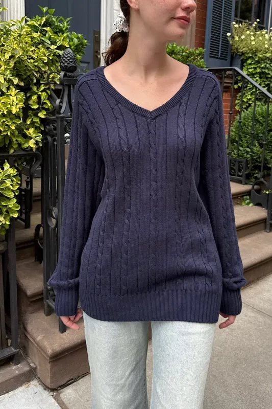 Ida Cable Knit Sweater sold by Brandy Melville