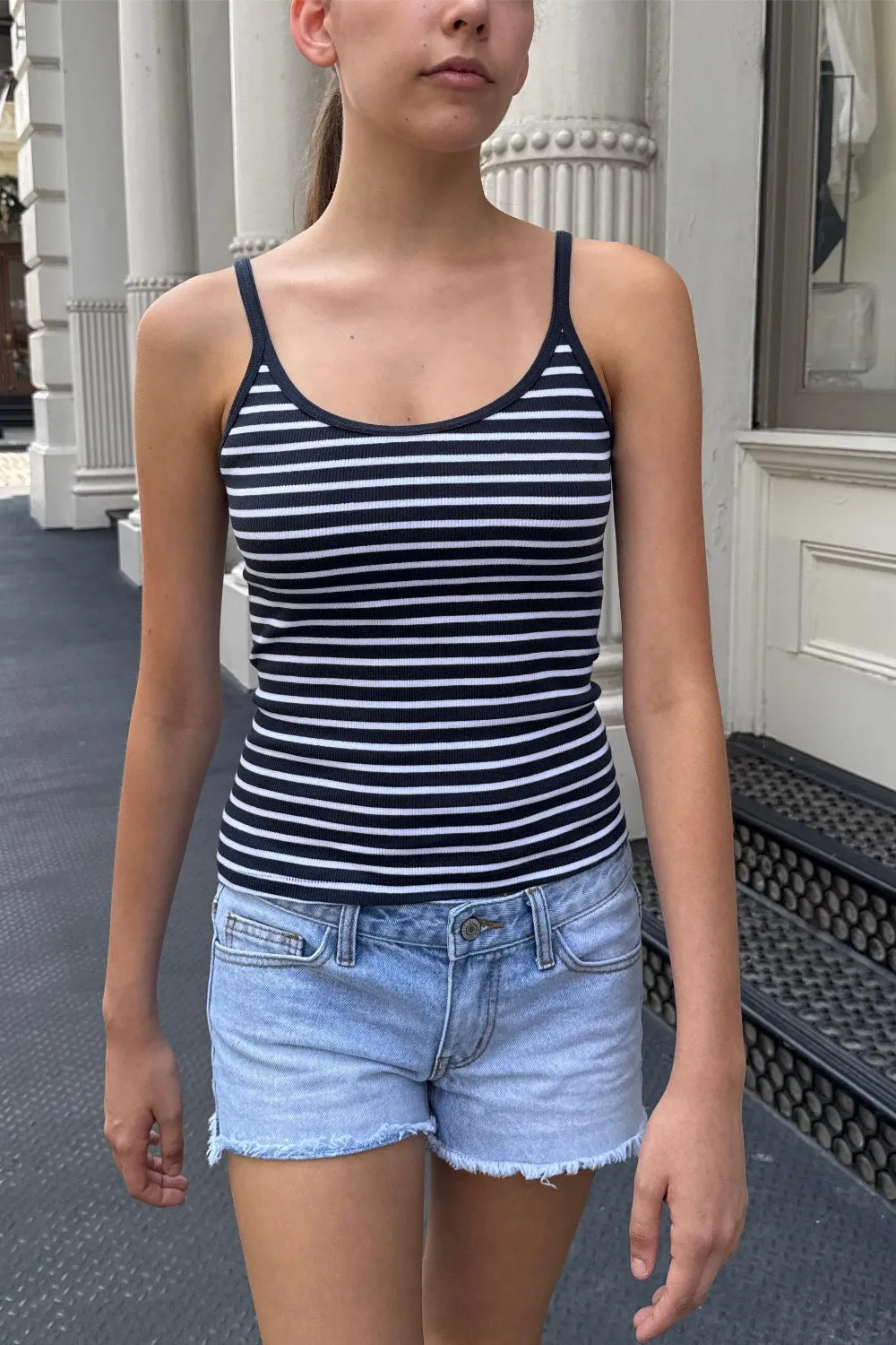 Matilde Striped Tank Top sold by Brandy Melville
