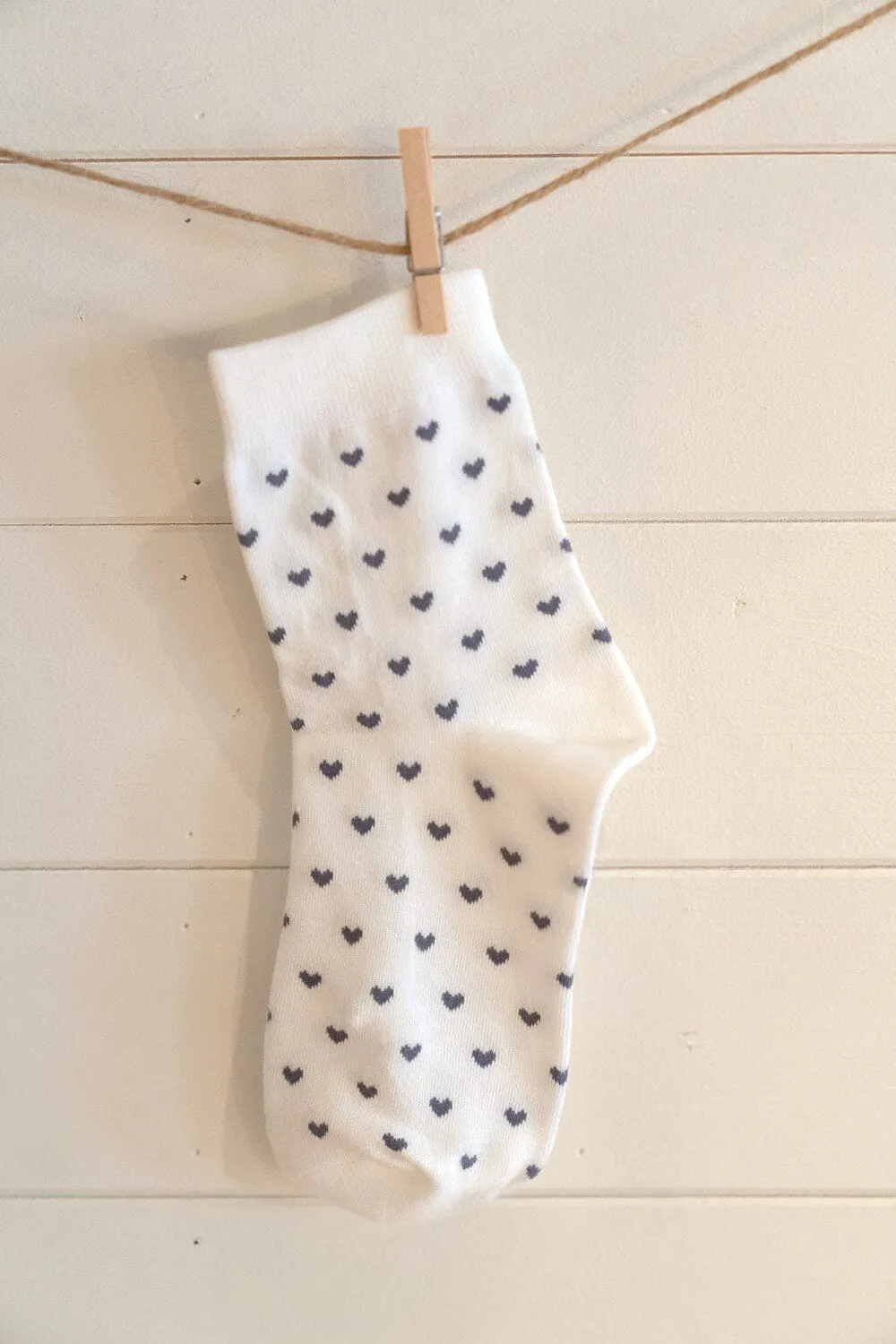 Heart Socks sold by Brandy Melville product image thumbnail 2