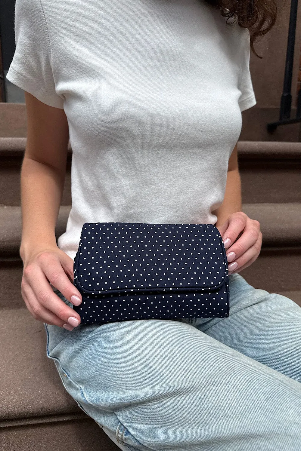 Polka Dots Makeup Bag sold by Brandy Melville product image thumbnail 2